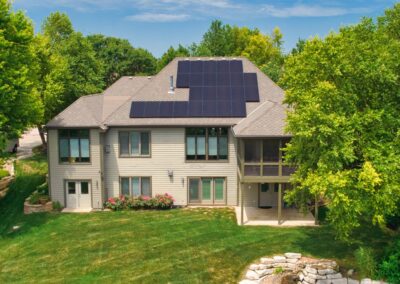 9.84 kW Residential Maxeon Solar Installation in Lawrence, Kansas